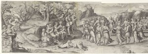 Matrimonio di Isacco e Rebecca da Gijsbert Van Veen