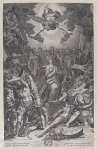 Martirio di Santa Caterina, dopo Bernardino Passari, 1588