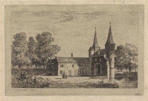Porta Orientale a Delft da Gijsbertus Johannes Verspuy
