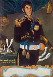 Ritratto di José de San Martín da Gil de Castro