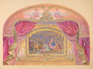 Pittura teatrale, 1935-1942