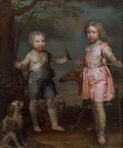 Lord John Hay e Charles, maestro di Yester (poi terzo marchese di Tweeddale)