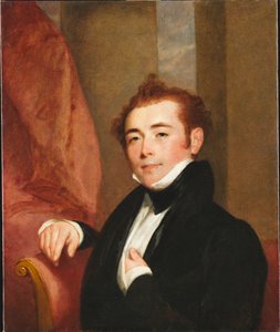 Ritratto di George Brown, padre del pittore John Lewis-Brown, 1825 da Gilbert Stuart