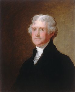 Thomas Jefferson da Gilbert Stuart