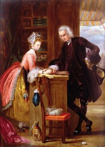 Yorick e la Grisette, da A Sentimental Journey di Sterne da Gilbert Stuart after Newton