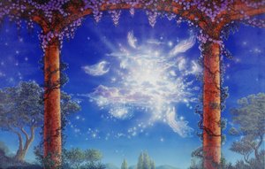 Ritorno a casa, 2001 (acrilico su tavola)