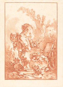 Le Maraudeur, c. 1769 da Gilles Demarteau
