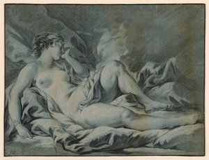 Donna nuda che dorme