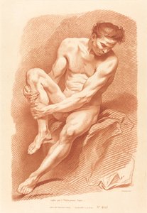 Accademia da Gilles Demarteau, the Elder after Carle Van Loo