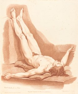Accademia da Gilles Demarteau, the Elder after Carle Van Loo