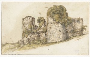 Veduta del Château de César a Vau da Gilles Neyts