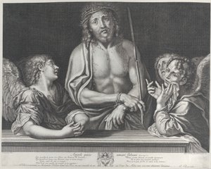 Ecce Homo con tre angeli da Gilles Rousselet