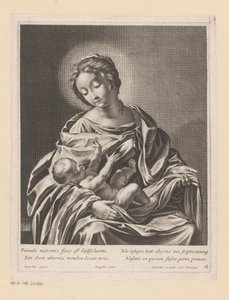 Maria con bambino da Gilles Rousselet
