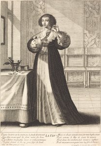 Il fuoco da Gilles Rousselet after Grégoire Huret