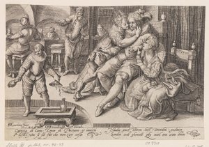 Scene di una vita dissoluta da Gillis van Breen