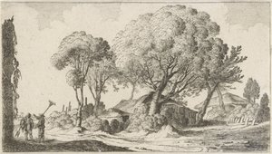Fattorie tra gli alberi (dodici paesaggi) da Gillis van Scheyndel (I)