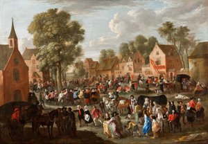 Fiera di paese da Gillis van Tilborgh
