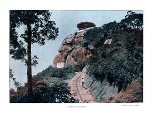 Ferrovia a cremagliera del Corcovado, Rio de Janeiro, Brasile, 19° secolo da Gillot