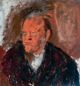 Ritratto di Giuseppe Ungaretti da Gino  Bonichi
