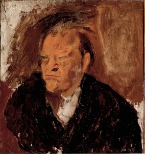 Ritratto del poeta Giuseppe Ungaretti (1888-1970) da Gino  Bonichi