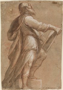 Un santo con un libro da Gioacchino Assereto