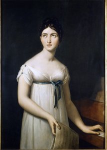 Giuditta Pasta (1797-1865). Dipinto di Serangeli. Inizio 19° secolo. Museo della Scala