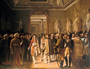 Napoleone che riceve al Louvre i deputati dell