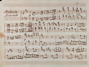 Prima pagina della partitura ridotta per pianoforte di Tancredi, opera di Gioacchino Rossini da Gioachino Rossini