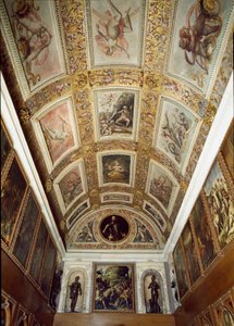 Storia di Prometeo (soffitto dello Studiolo di Francesco I de