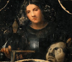 David con la testa di Golia di Giorgione da Giorgio (workshop of) Giorgione