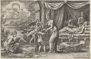 Allegoria della nascita da Giorgio Ghisi