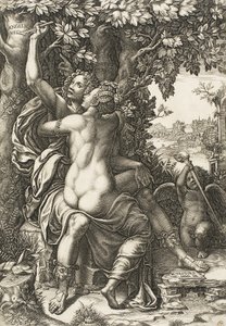 Angelica e Medoro, c.1570 da Giorgio Ghisi