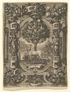 Emblema di Lucrezia Gonzaga da Giorgio Ghisi