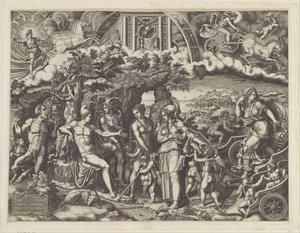 Il giudizio di Paride da Giorgio Ghisi