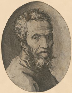 Ritratto di Michelangelo da Giorgio Ghisi
