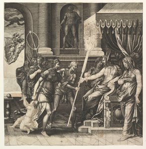 La Calunnia di Apelle da Giorgio Ghisi