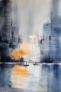 Il bagliore di Misty Harbor da Giorgio Gosti