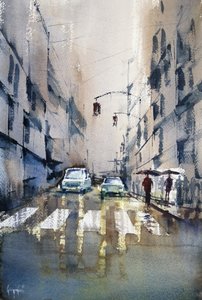 Riflessioni su una città piovosa da Giorgio Gosti