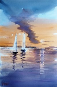 Barche a vela "Serene Sunset"
