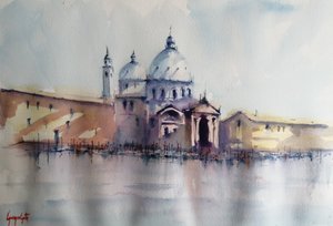 Riflesso sulla basilica veneziana da Giorgio Gosti