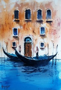 Le acque delle gondole di Venezia da Giorgio Gosti