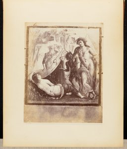 Bacco ed Ariadne fresco Pompei da Giorgio Sommer