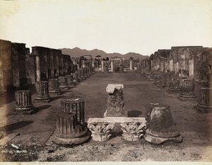 Vista generale della Basilica, lato est, Pompei