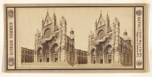Il Duomo di Siena da Giorgio Sommer