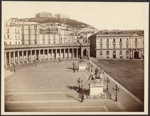 Napoli, Largo Palazzo da Giorgio Sommer