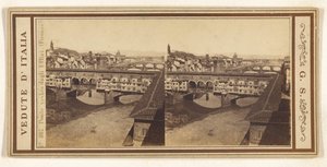 Ponte vechio dagli Uffizi, (Firenze) da Giorgio Sommer