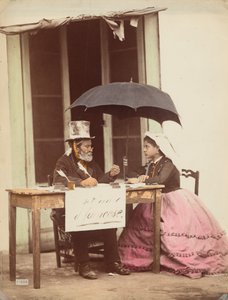 Scrittore pubblico, Napoli, 1865-1870 (foto)
