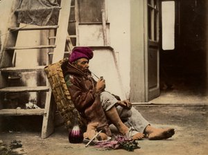 Vendita di ravanelli a Napoli da Giorgio Sommer