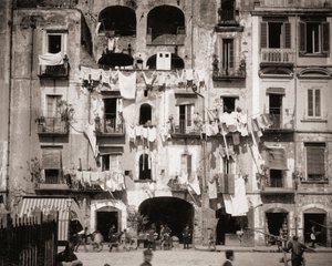 Scena di strada, Napoli, Italia