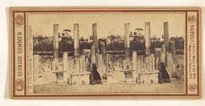 Tempel des Serapis. Pozzuoli. da Giorgio Sommer